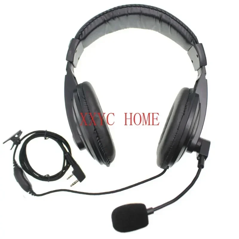 Noise Cancell Headset Handsfree Headphones PTT and Vox Headset with Soft Earmuffs Earphone for Baofeng UV-82 UV-5R BF-888S