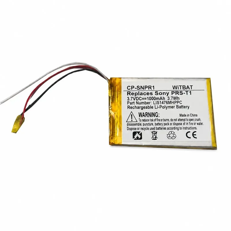for Sony PRS-T1 e-reader battery LIS1476