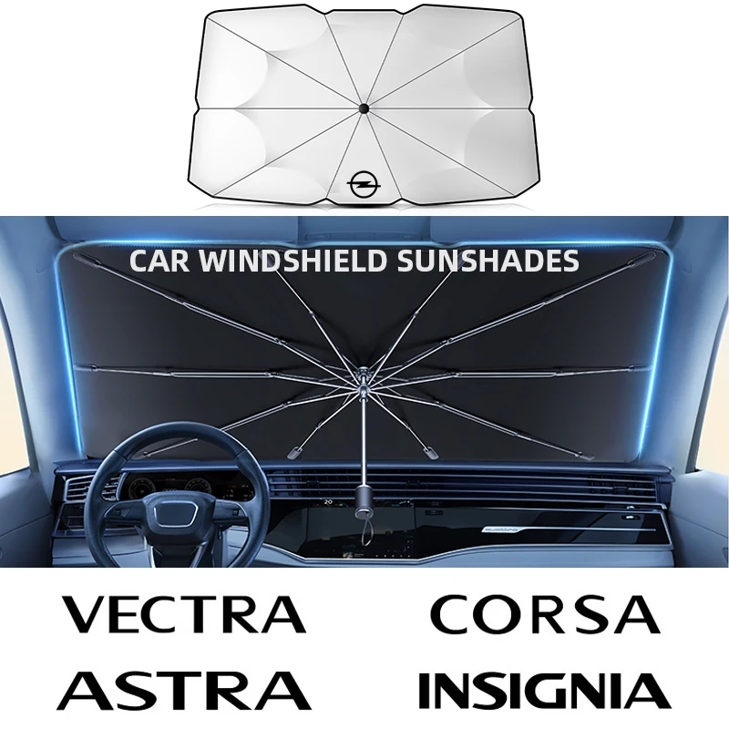 

CAR WINDSHIELD SUNSHADES For Opel Car sun visor Astra H J G K Insignia Corsa C D Vectra C B Meriva a Zafira front parasol car
