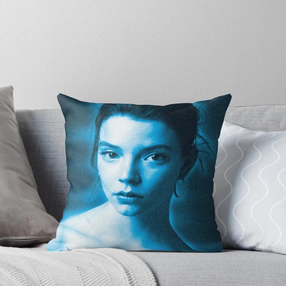 Anya Taylor-Joy Throw Pillow Cushion Child Christmas Pillow Cases pillow