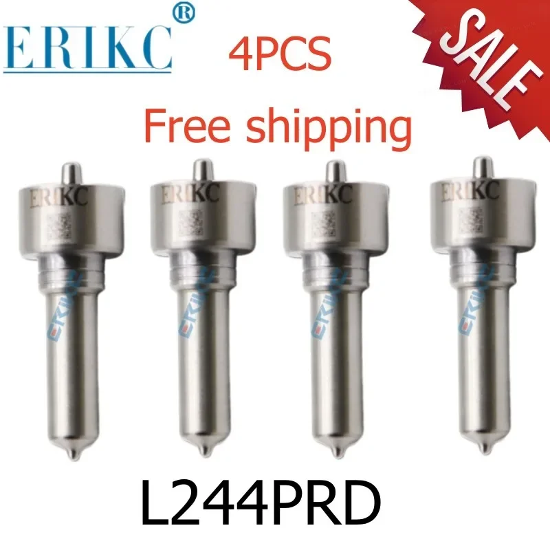 

4PCS A6640170121 Nozzle L244PBD Diesel Fuel Injection Nozzle L244PRD for Ssangyong Kyron 2.0L EJBR04501D (6640170121)