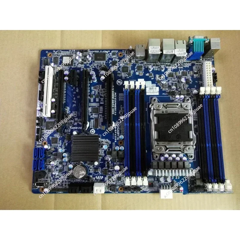 GA-6PXSV4 2011 pin server main board supports E5-2680 V2 on REG DDR3 memory 80% new, quad channel