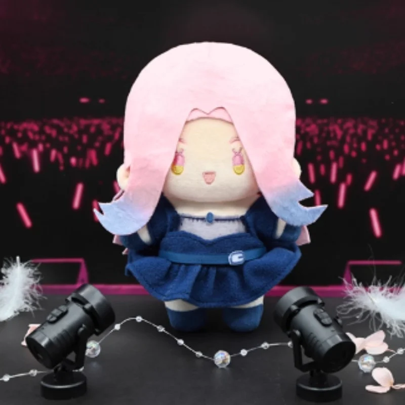 Interstellar Stage Singer Plush Doll Cute & Elegant AI Girl Character Smart Alien Theme Collectible Gift for Fans