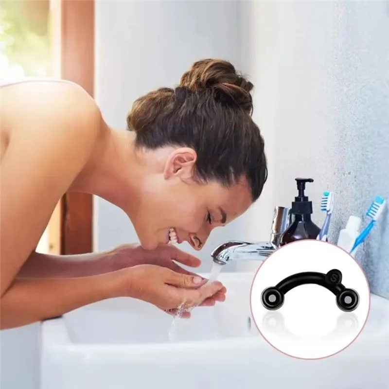 Clip per modellare il naso regolabile del correttore del ponte del naso in silicone per raddrizzare l'ascensore Affina il contorno-A77G