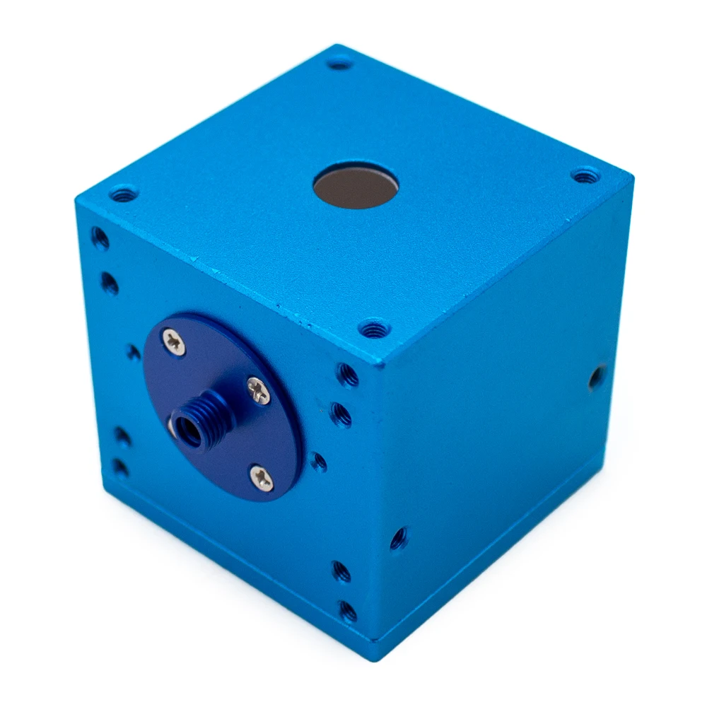 Integrating Sphere 36mm Diameter PTFE Coating for LED Power Measurement & Transmittance Test, SMA905 Fiber Port