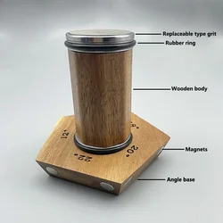 Drum sharpener Rolling Knife Sharpener Whetstone Sharpening System Have Polishing Diamond Tumbler