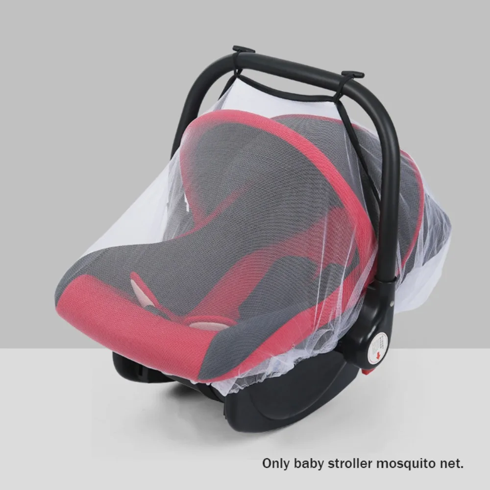 

Breathable Mesh Stroller Mosquito Net Universal Fully Covered Carrier Insect Net Mosquitoproof Crib Mosquito Net Stroller