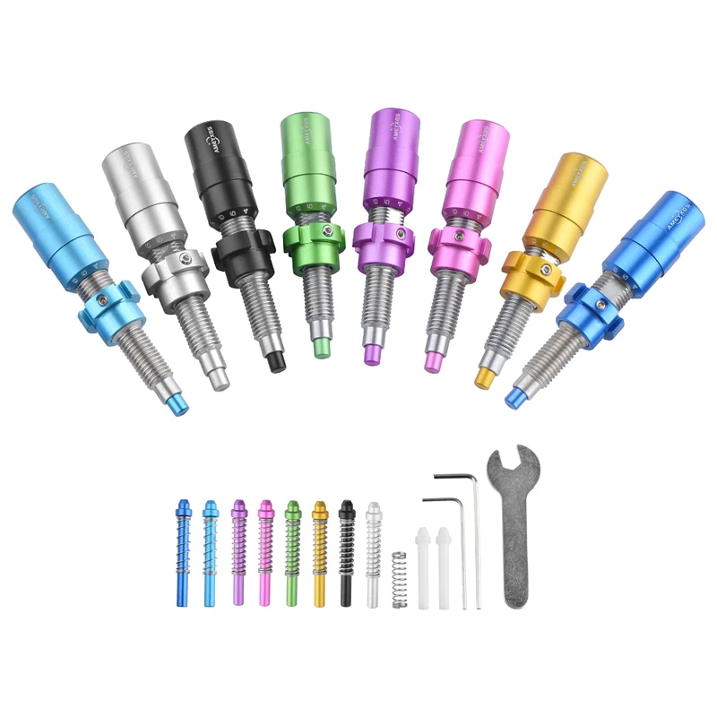 Bogenschießen Magnetische Pfeil Rest Kissen Plunger Set Einstellbar Für Recurve Bogen Jagd Schießen Zubehör Ruht Werkzeuge – Detail 5