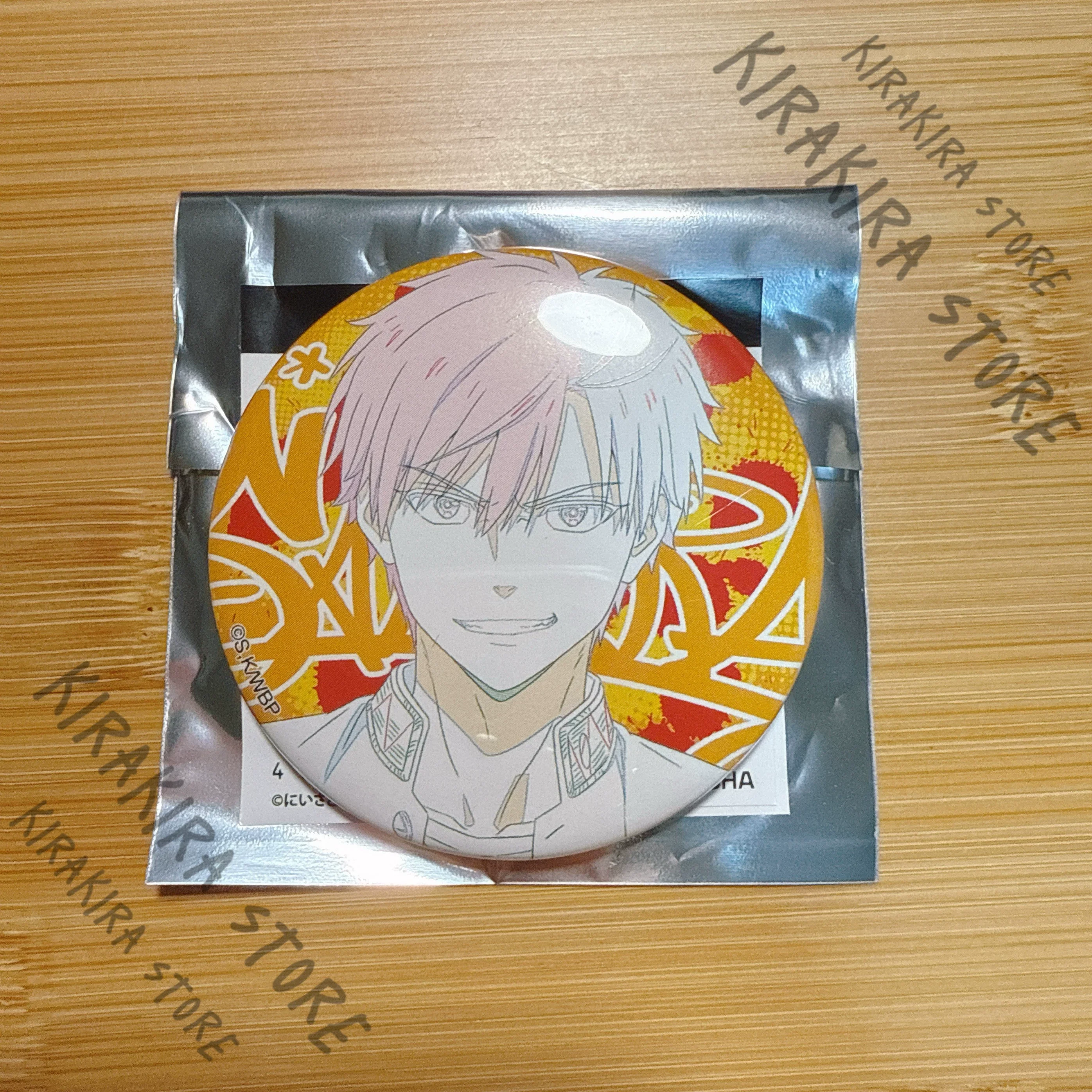 قواطع الرياح سوجيشيتا كيوتارو هيراجي توما صفيح شارة تأثيري شعار بروش سو هاياتو كيريو ميتسوكي زخرفة رسمية #3