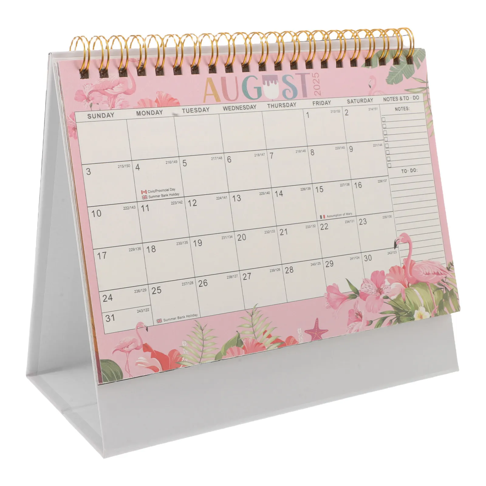 

2026 Standing Mini Desk Calendar Minimalist Design Smooth Flip Pages Space Saving Small Desktop Calendar for Desk Decor Daily