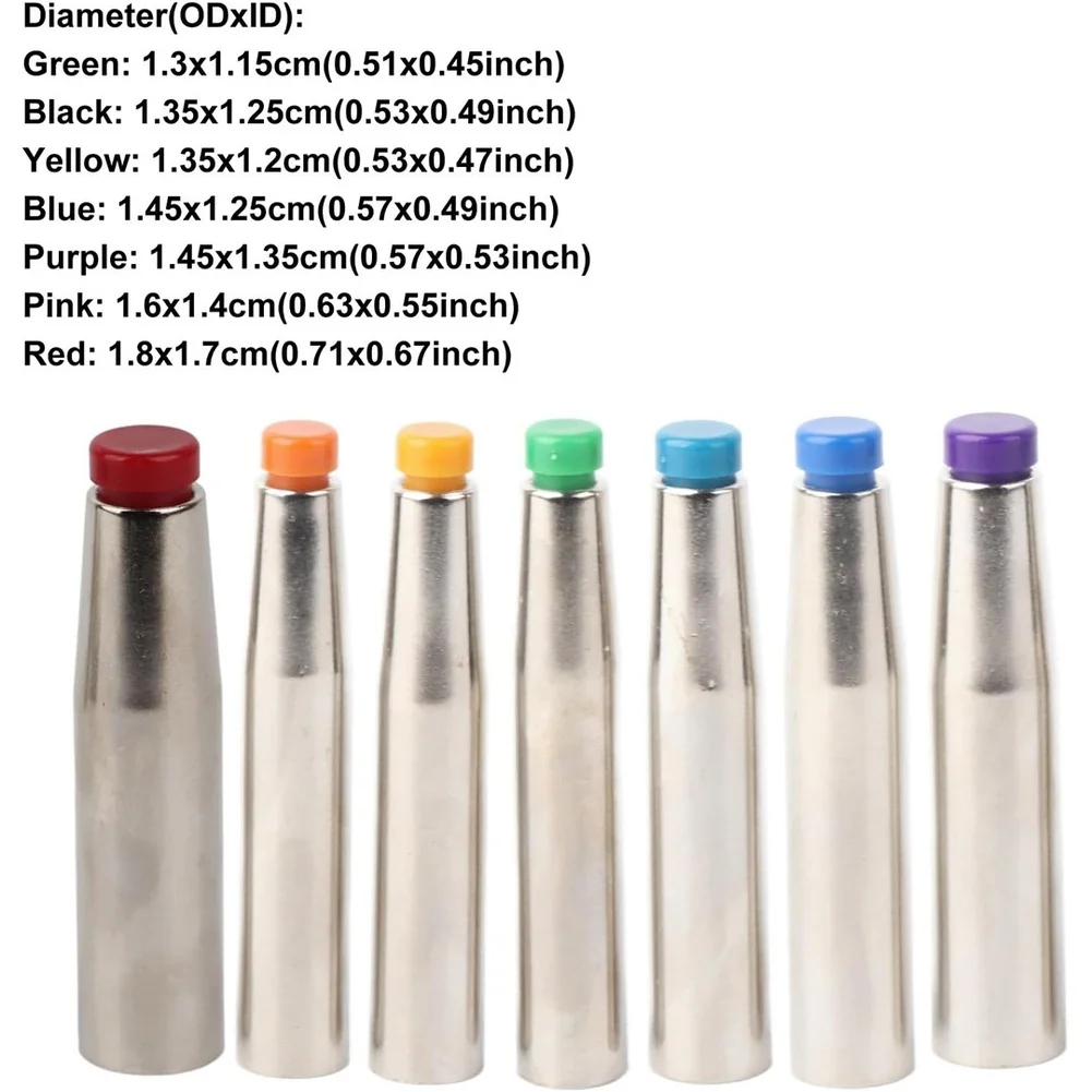 7-Pc Air Conditioning Compressor Shaft Seal Installation Tools for Proper Seal Seating on Various Compressor Designs
