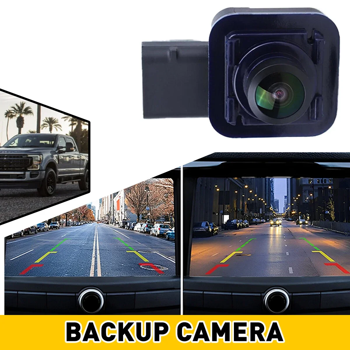 Rear View Backup Camera JC3T-19G490AD For Ford Super Duty 2017-2022 JC3T19G490AD C3T-19G490-AD