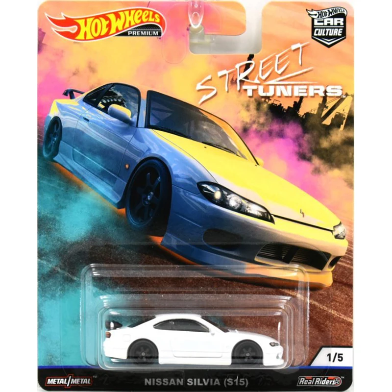 In Stock Hot Wheels FPY86 Car Culture Street Tuners Nissan Silvia Mazda RX-7 Type X Honda S2000 Pandem 1:64 Diecast Car Toys