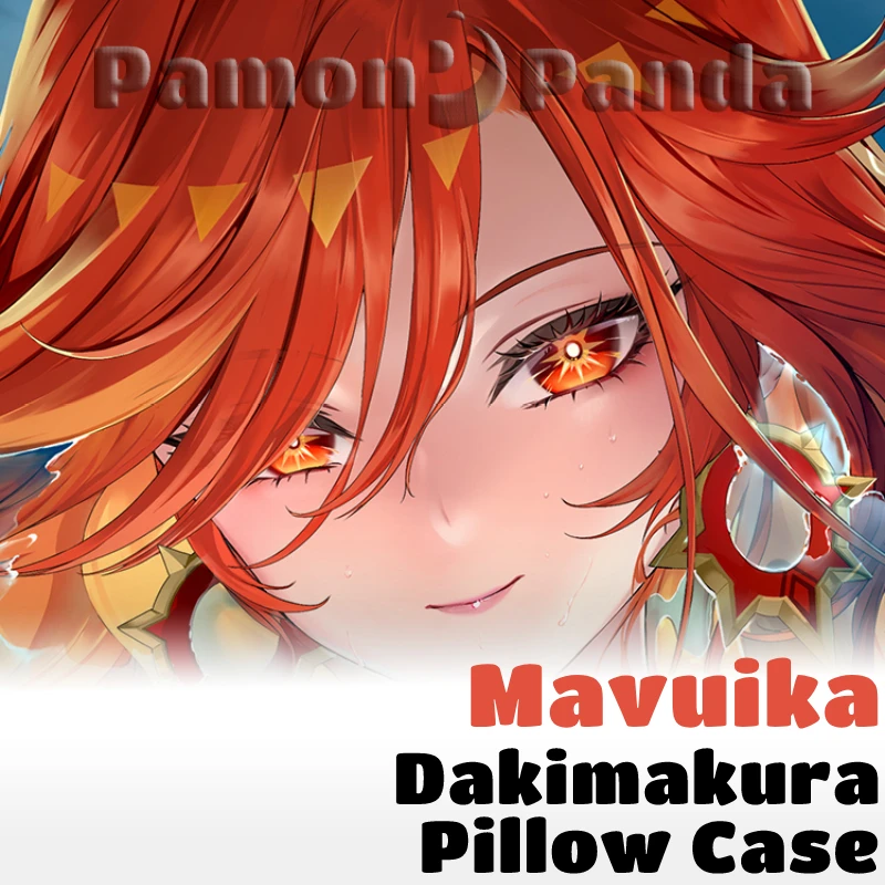 

Mavuika Dakimakura Genshin Impact Game Pillow Cover Hugging Pillow Case Full Body Sexy Pillowcase Home Bedding Decor Otaku