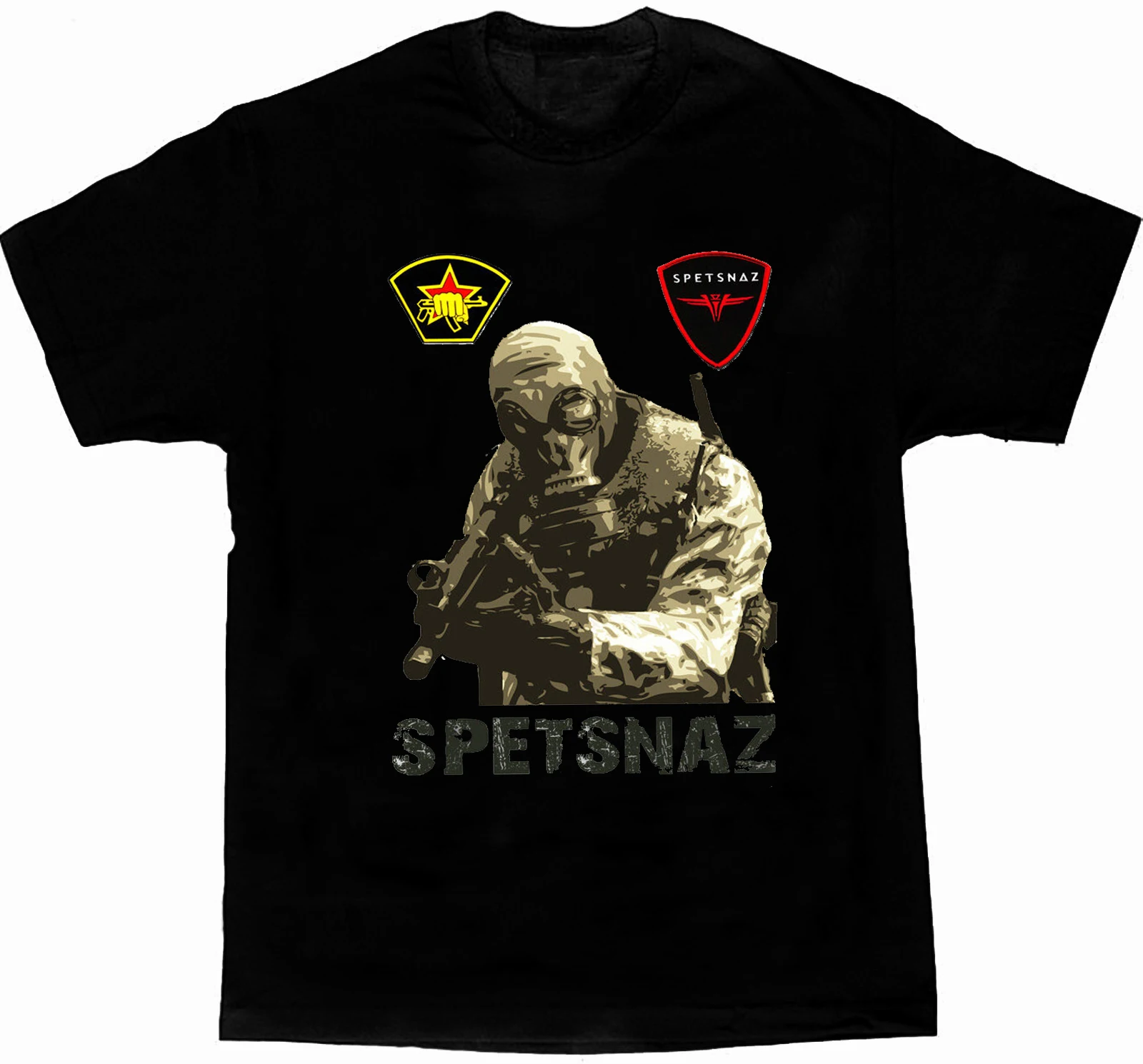 

SPETSNAZ Russian Special Force T-Shirt. Summer Cotton Short Sleeve O-Neck Mens T Shirt New S-3XL