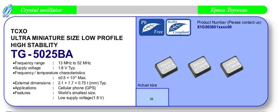 

20pcs/lot TCXO 2016 26M 26MHZ 26.000MHZ 1.8V chips Electronic new