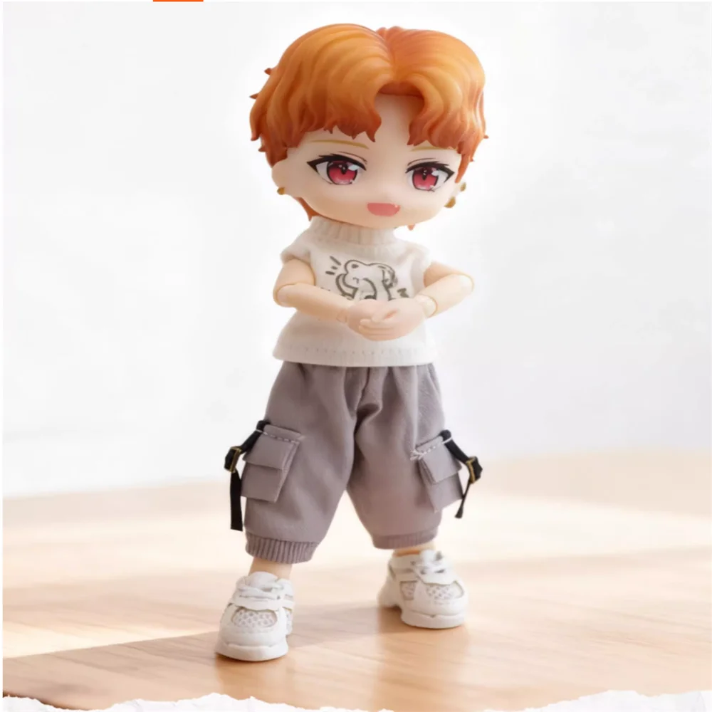 Улитка 1/12, 12-точечная кукольная одежда OB11, супер крутая спецодежда, повседневные брюки, аксессуары для моделей P8 P9, Bjd, в наличии