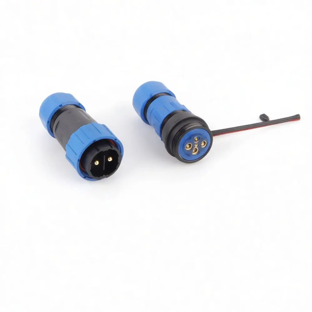 Robust Aviation Plug Socket Waterproof Circular Connector Screw Fastening For Qiaolian Electrical Industrial Power Linkage