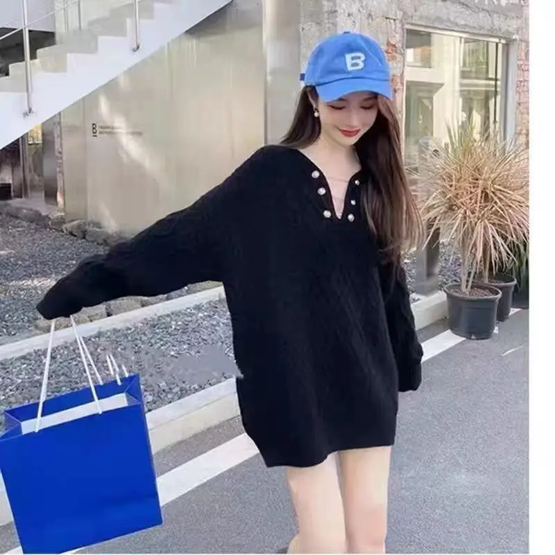 الطازجة الحلو لطيف سترة طويلة الأكمام أعلى قطعتين وتتسابق امرأة جديدة Set2025 سيدة الطازجة الحلو لطيف Kawaii التنقل ارتداء خارج