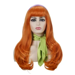 Cosplay Daphne Wig Women Halloween Daphne Costume Party Cosplay Wig Synthetic Wig For Women For Halloween Party Christmas