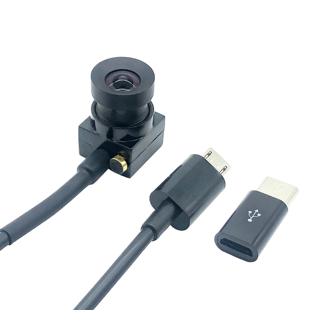 2 MP 95 °   Zero Distortion Webcam 30FPS USB-Kameramodul 1080P Mini CCTV Android Typ-C-Schnittstellenmikrofon