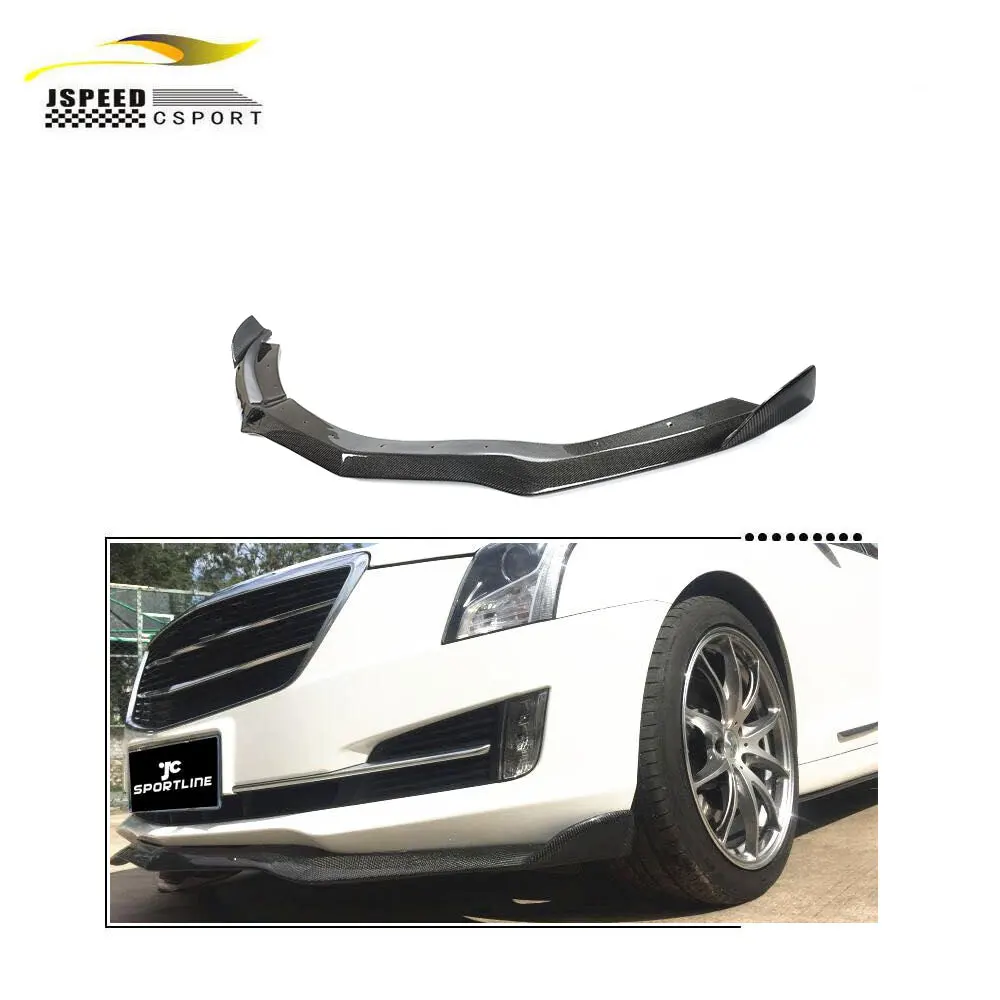 

Suitable for The JCSPORTLINE carbon fiber front bumper lip of Cadillac ATS 2014-2018