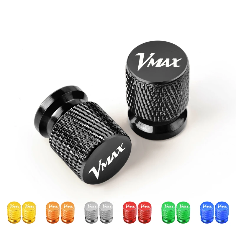2 uds para YAMAHA VMAX V-MAX VMAX 1200 1700 accesorios de motocicleta tapas de vástago de válvula de neumático CNC cubierta hermética VMAX1200 VMAX1700
