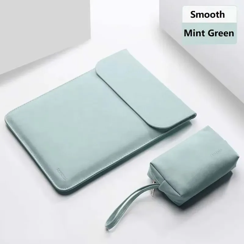 for Microsoft Surface AI PC 7 6 5 4 15inch Laptop Bag Foldable MousePad Charger Pouch Magnet Flip Sleeve Matte Carry Case