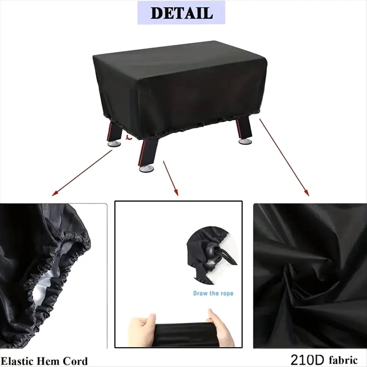 T22C Foldable Waterproof Cover for Table Football Game