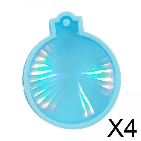 

Resin Pendant Mold Silicone DIY Crafting Jewelry Tools for Xmas Tree Ornament Candle Soap Keychain Making