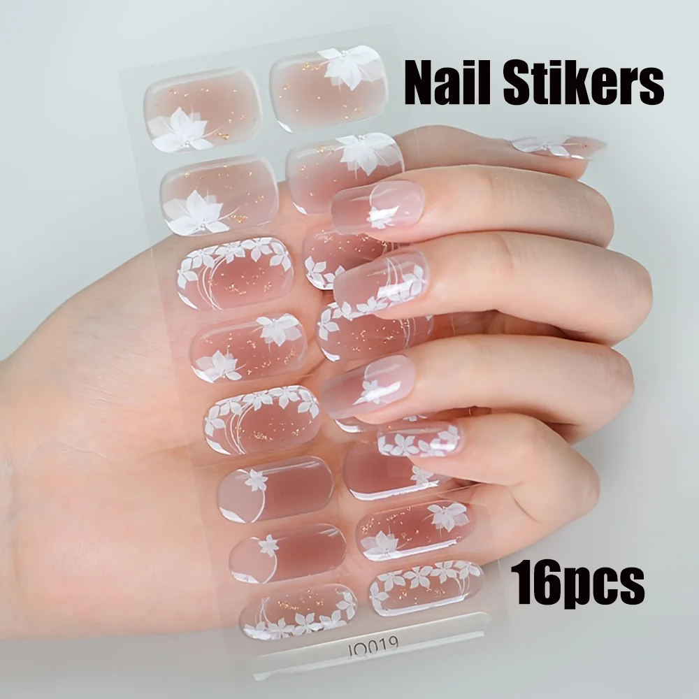ملصقات أظافر على شكل زهرة، تصميمات أظافر، مستلزمات فنية للأظافر، شارات أظافر مناسبة لتزيين الأظافر النسائية #2