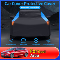 Full Sedan Covers With Reflective Strip Dust Resistant Waterproof UV Sun Rain Snow Protection Car Styling For Opel Astra 3 Doors