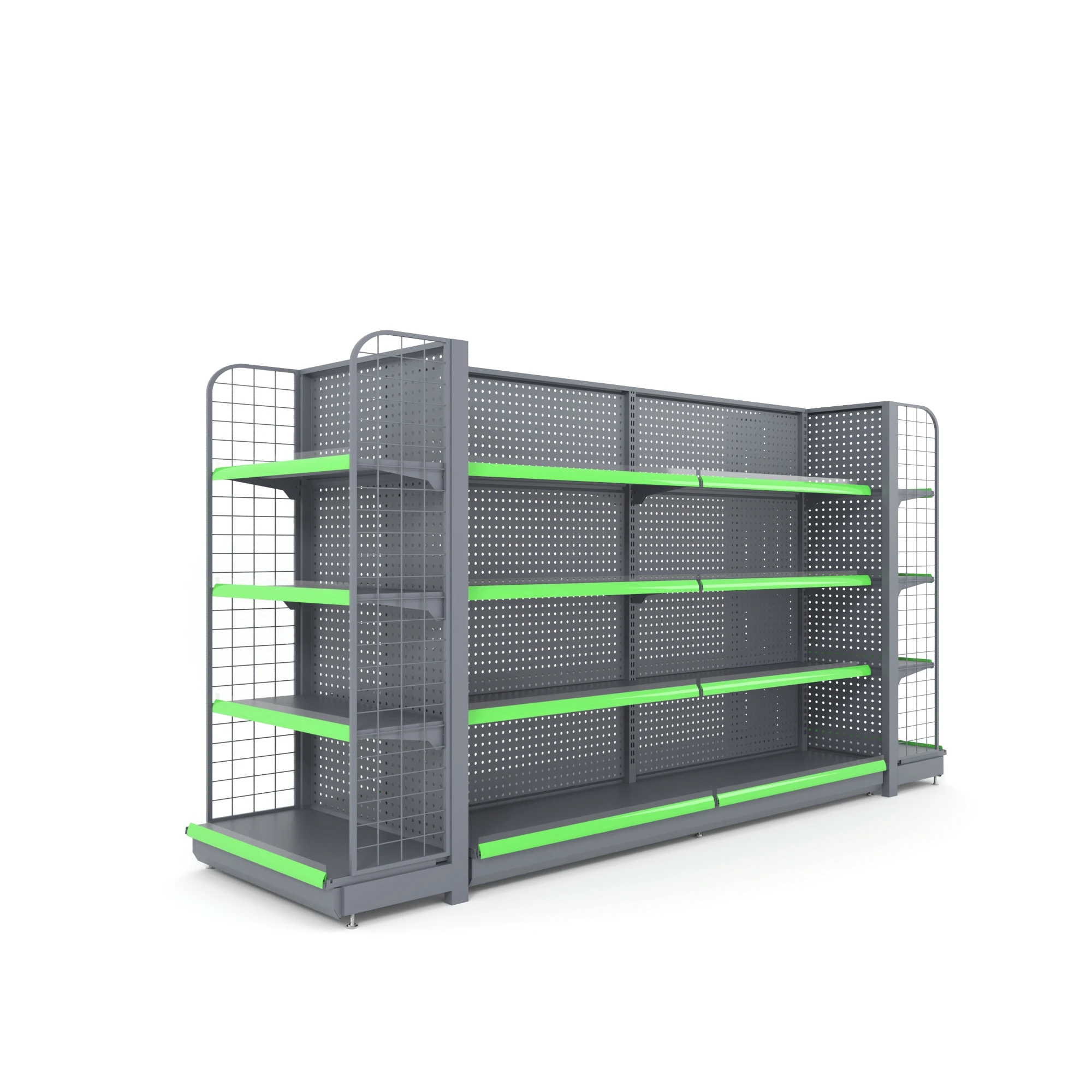 Convenience Store Shelves, Supermarket Shelves, Display Shelves, Multifunctional Storage Shelves Custom Size