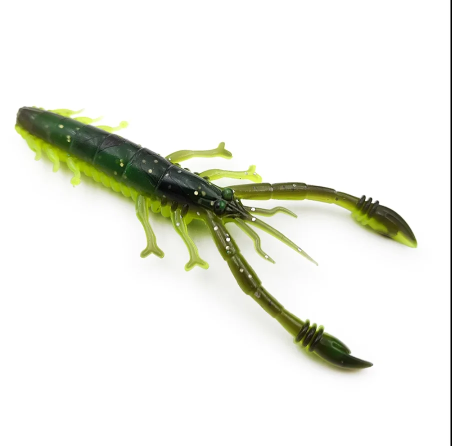 Elitelure [Floating shrimp] 2.2-3 inches 55-76mm Perca perca perch efficient soft bait Luya