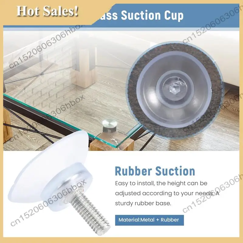 

-HOPE 10 шт. резиновые прочные замены на присоске для стеклянных столешниц с винтом M6