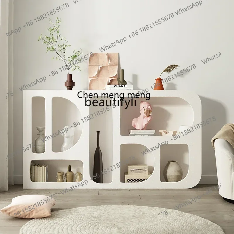 M182 Display Cabinet Living Room Curio Cabinet Shelf Storage Cave Floor Bookcase Entrance Cabinet