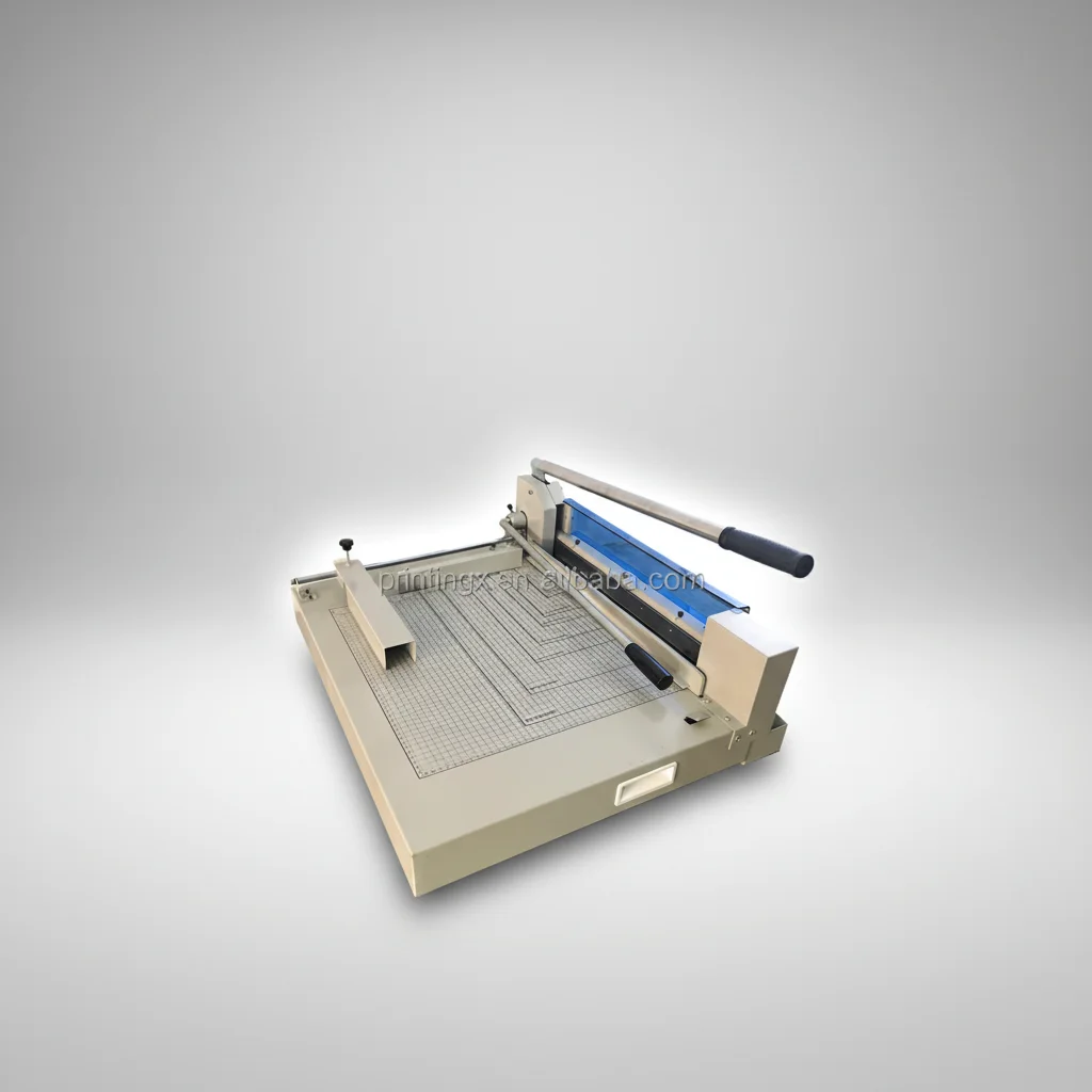 Desktop Manual Guillotine Paper Cutter 440mm Width 40mm Thickness Heavy Duty A3 A4 Trimmer