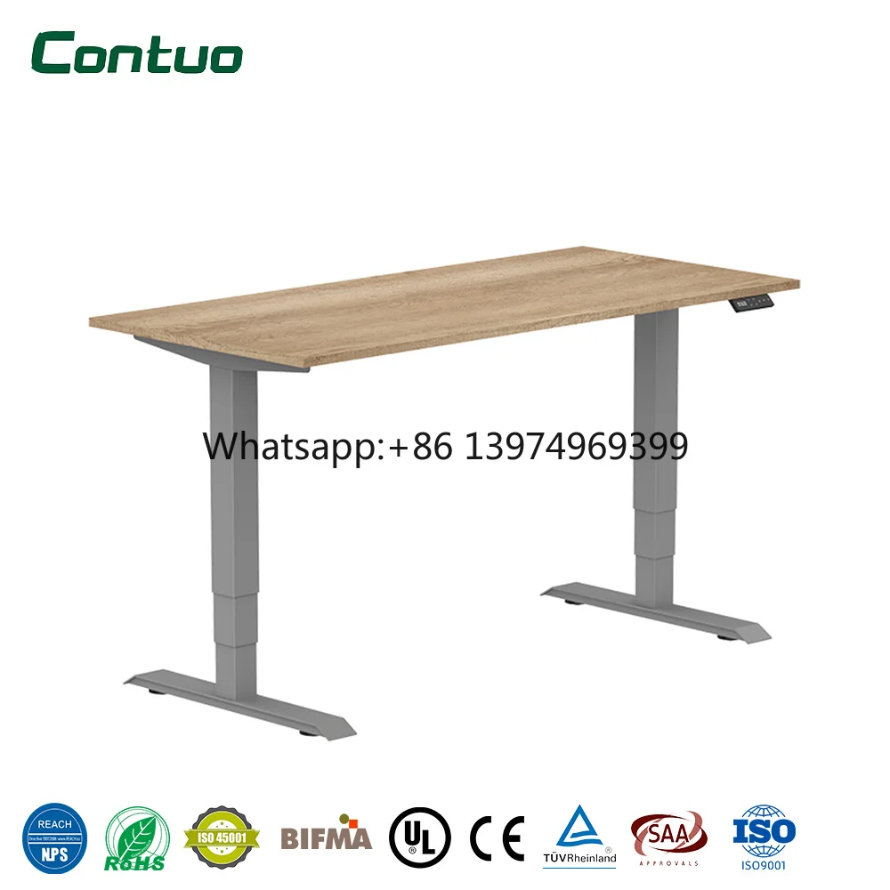 20% Discount Office Furniture Base 2 Legs Assembly Table Standing Desk Frame Escritorio Elevable Cold Rolled Steel Uplift Desk