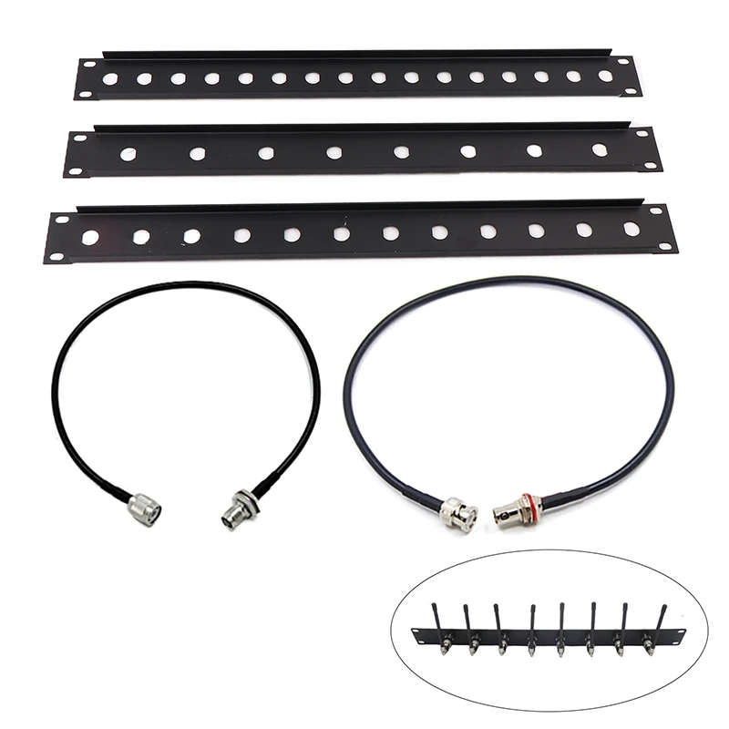 SLX4 PGX4 PG288 EW100G2 G3 Kits de soporte de montaje en bastidor de micrófono inalámbrico para Micro receptor Sennheiser Shure