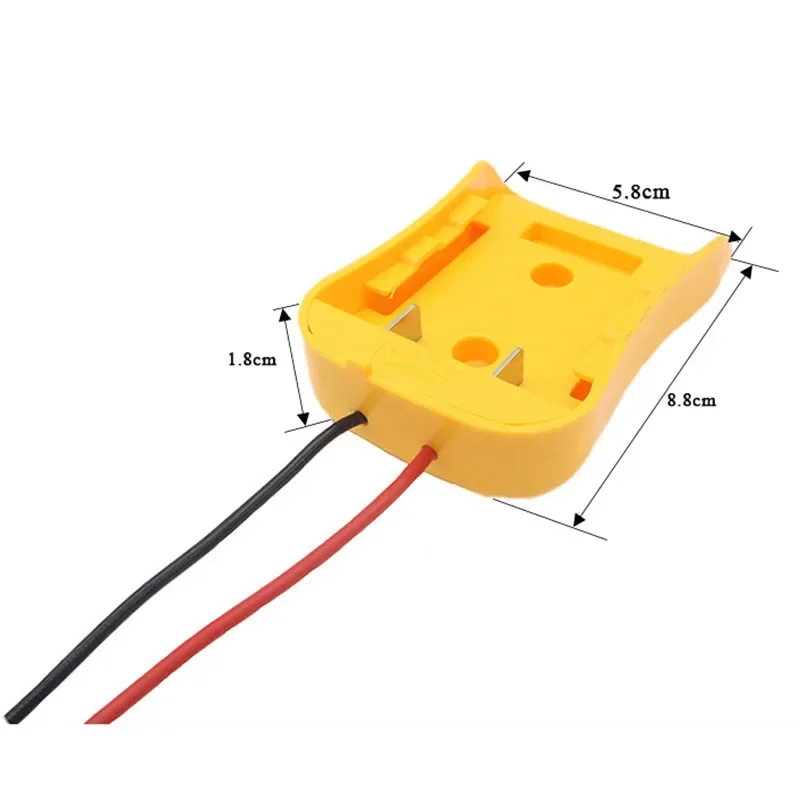 Lithium Battery Connector Converter DIY Adapter For DeWalt 20V Lithium Ion Battery Electric Power Tool Accessories Parts view 3