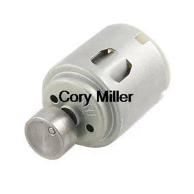 12V 6000RPM Output Speed 2 Pin 0.06A DC Micro Vibration Motor