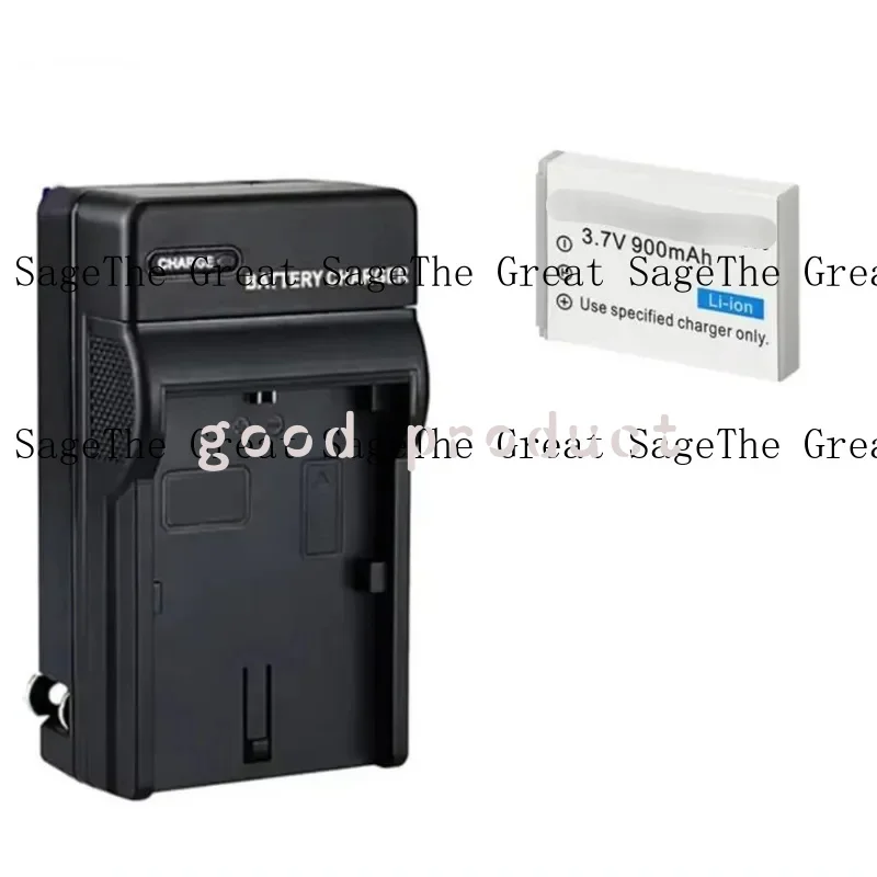900mAh NP-900 NP900 Camera Battery + AC Charger for Olympus LI80B LI-80B Minolta DIMAGE E40 E50 PREMIER SL4 SL5 SL6 BENQ C500