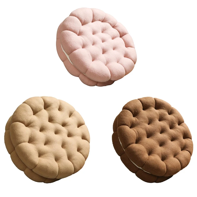 Ins Sandwich Biscuit Sofa Cushion Soft Thick Seat Cushion Living Room Bedroom Home Decor Throw Pillow Back Cushions Durable