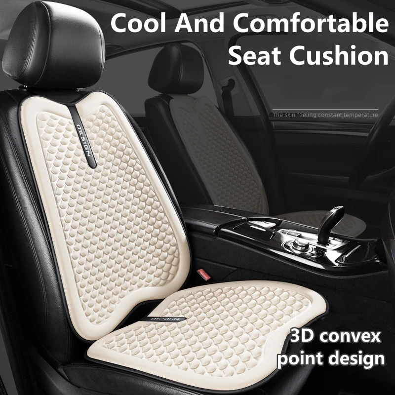 Car Four Seasons Seat Cushion Ventilated Breathable Seat Cushion Thicken Soft Nonslip Seat Cushions Interior Accessories