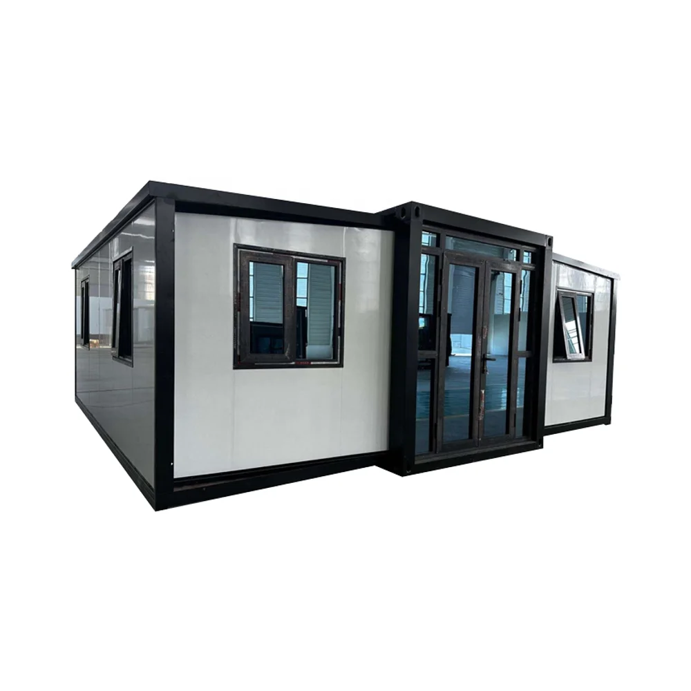 Modern Folding Houses Expandable Foldable And Portable 20ft Prefabricated Sandwich Panel Container House