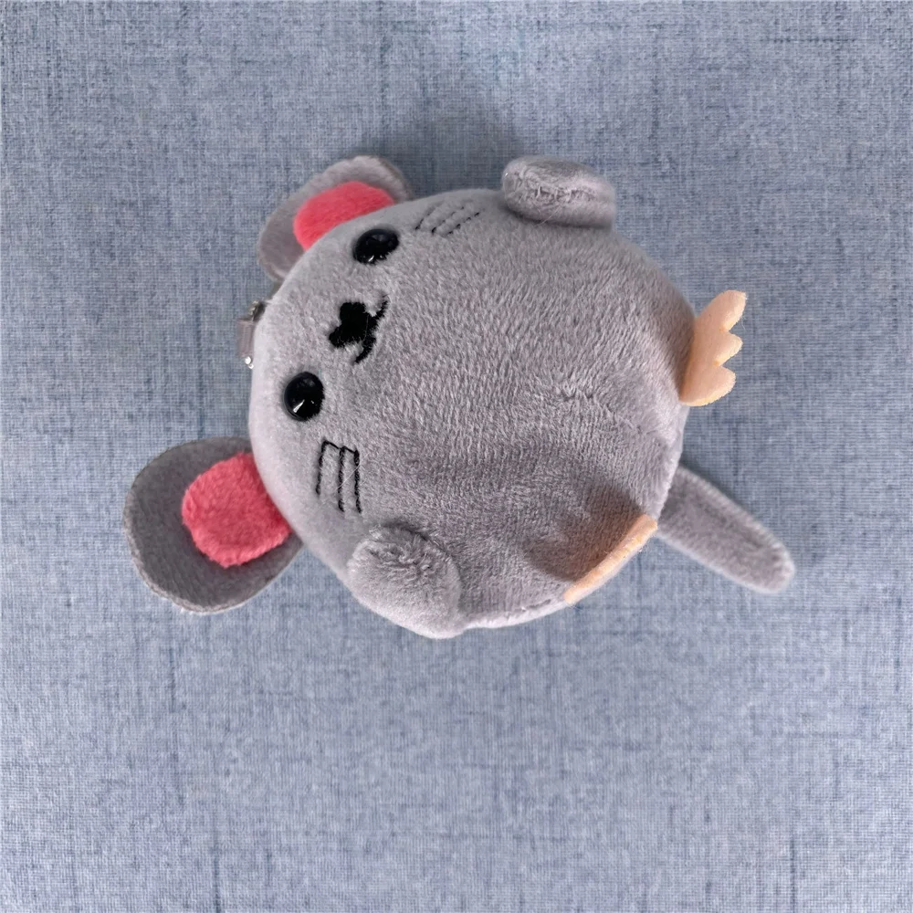 50PCS 9CM Gray Mouse Plush Toy , Stuffed Toy , Key Chain Mouse Pendant Plush Doll