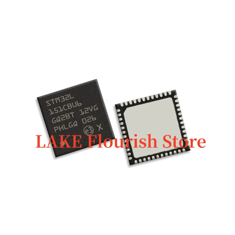 5-100 unids/lote STM32L151CBU6 STM32L151CB STM32L151 QFN NEW STM32L151CBU6A