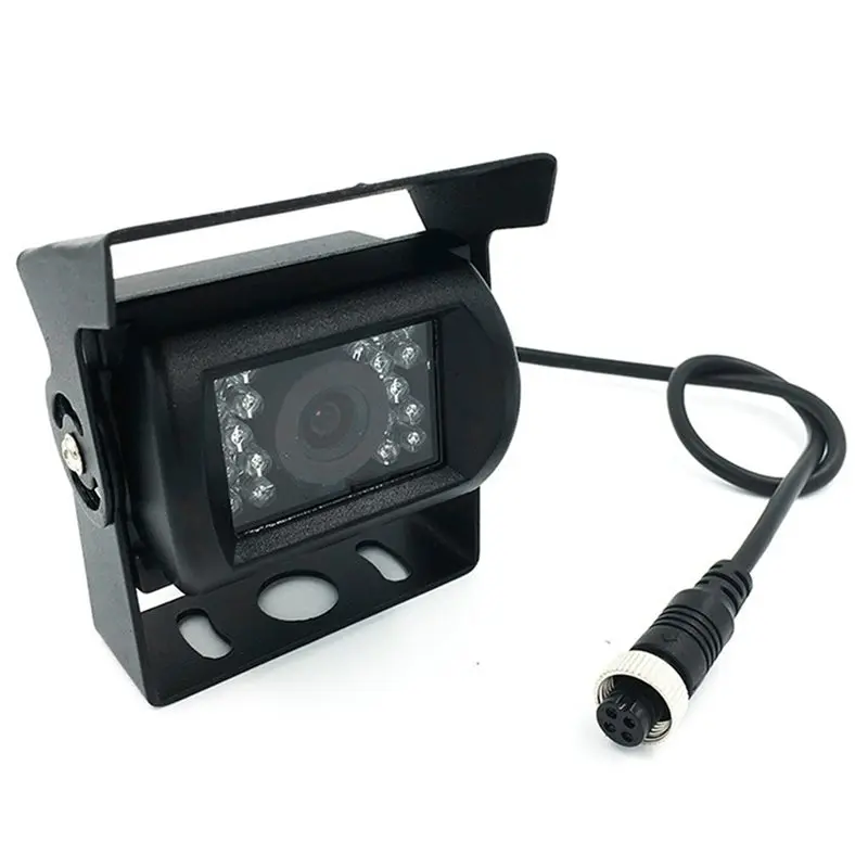 A25P Cmos Bus HD CCD 588X480 Resolution IR Nightvision Waterproof Rear View Parking Camera For Car For Truck 4Pin