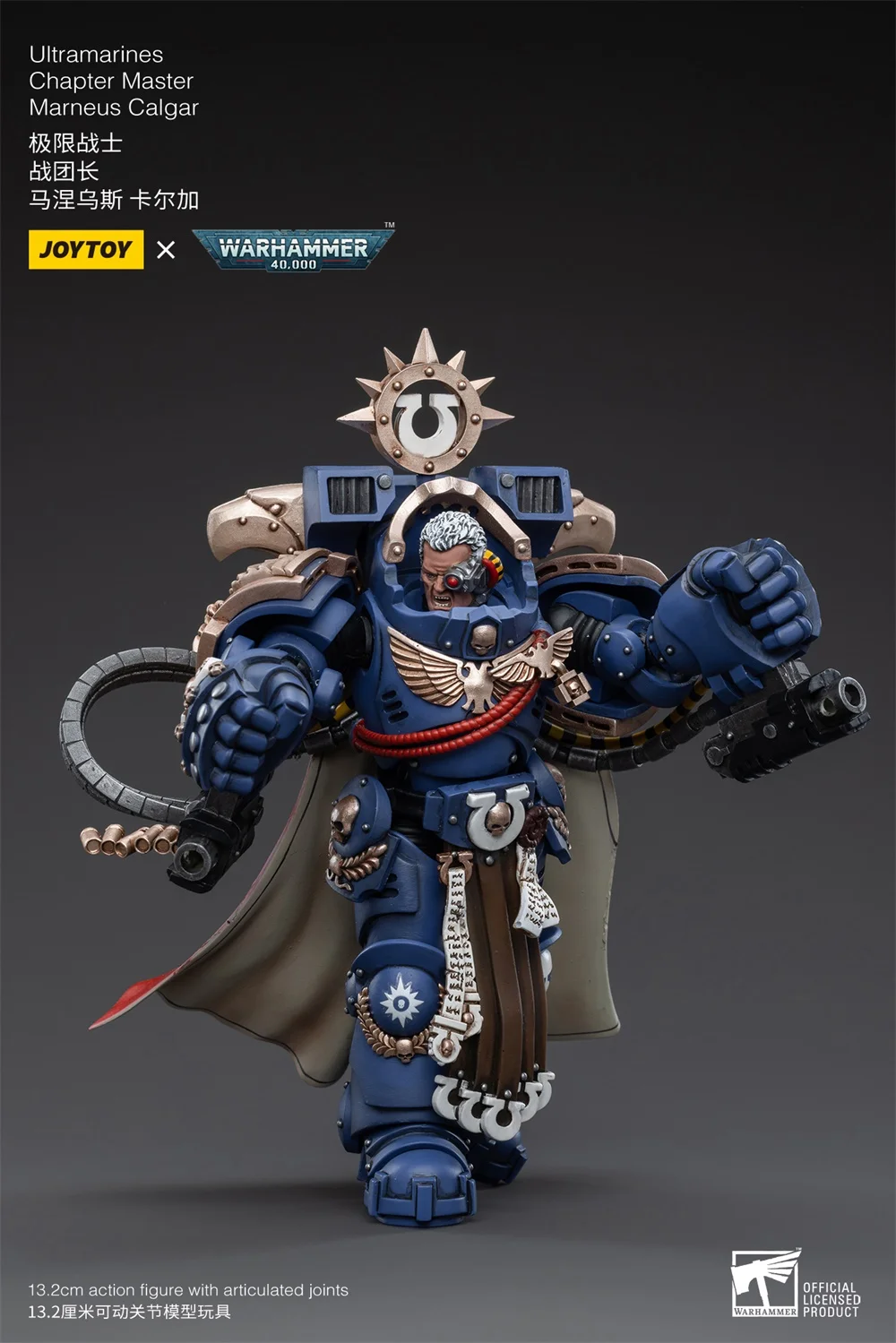 in Stock JOYTOY 1/18 Action Figure 40K Chapter Master Marneus Calgar Anime Collection Military Model