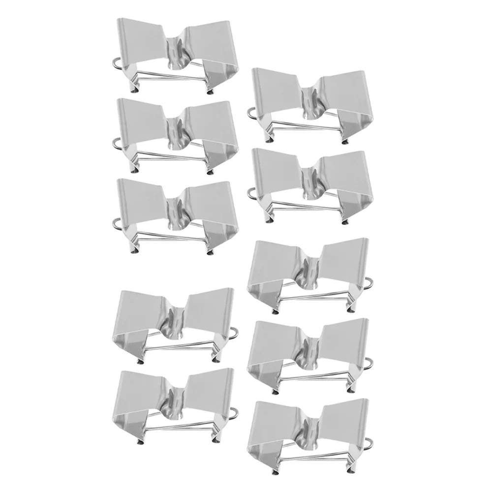 10 Pcs Canvas Clip Wet Clips Clamps Picture Mounts for Frames Stainless Steel Painting Carrier Oil Artist Stand